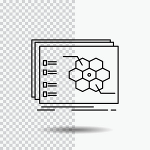 游戏战略策略战术路线图标透明背景。 黑色图标矢量插图