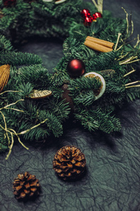 节日装饰品和礼品圣诞气氛图片