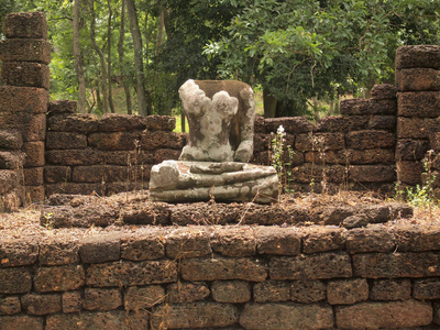 泰国苏霍台历史公园古庙遗址图片