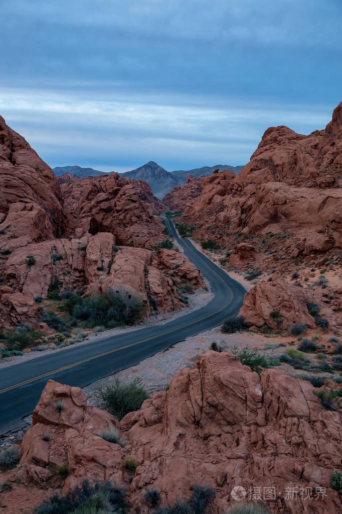 拍摄于美国内华达州火谷州立公园.