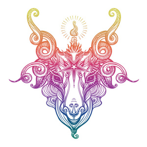 撒旦教图片-撒旦教素材-撒旦教插画-摄图新视界