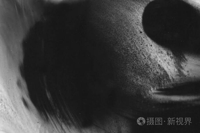 抽象墨迹背景 大理石风格 黑色油漆描边纹理在白纸上 网页和游戏设计壁纸 垃圾泥艺术 笔汁的宏观图像 深色涂抹照片 正版商用图片154bze 摄图新视界