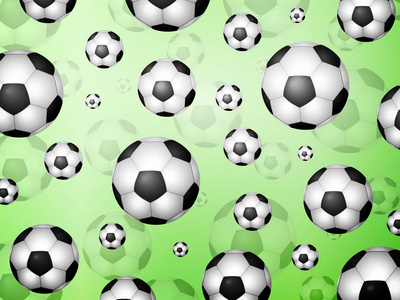 足球形成的背景。 矢量图。