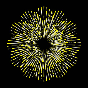 孤立在黑色背景上. 神圣的金色灵光圈金色圣符号. 纹身参考资料.