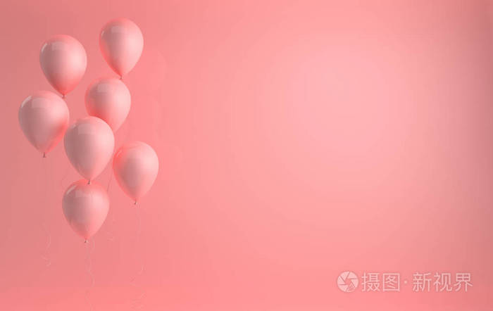 空空间用于生日聚会推广社交媒体横幅海报.