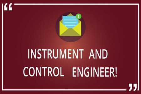 文字文字仪器仪表与控制工程师。自动化工程工业设备的经营理念