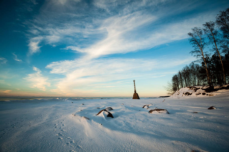 冰海和雪海的风景