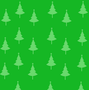 彩色背景的抽象圣诞树矢量插图