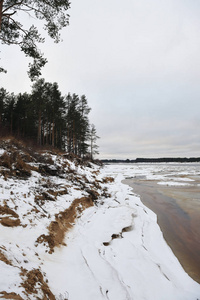 s on the river Vychegda in late November.