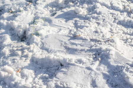 白雪皑皑的冬天背景