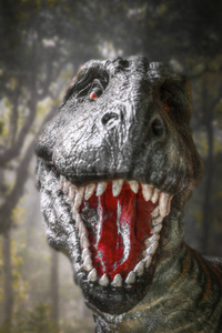 恐龙咆哮的声音图片