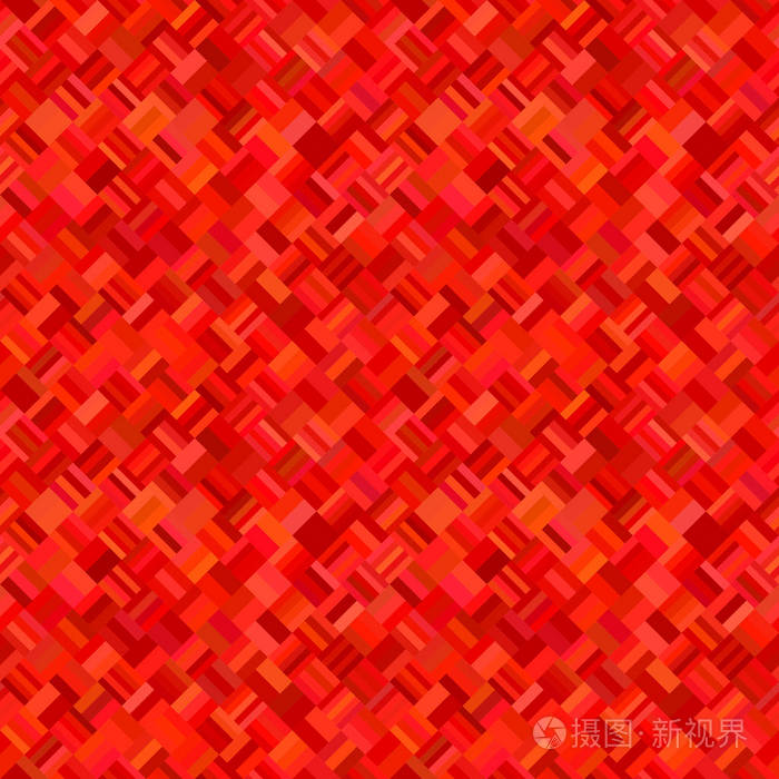 红色几何对角线矩形图案矢量背景设计