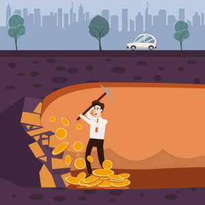 赚钱海报图片-赚钱海报素材-赚钱海报插画-摄图新视界