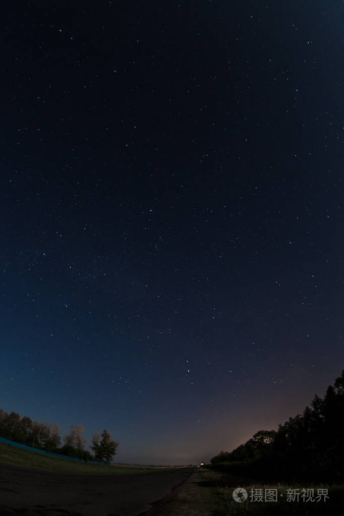 夜空黑夜星空