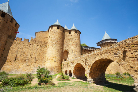 s Castle in Carcassonne, France