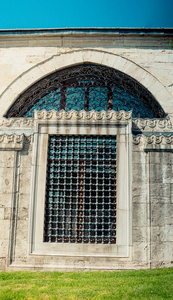 伊斯坦布尔奥斯曼时代的旧窗户建筑