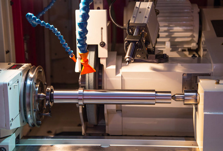 数控磨床数控圆柱表面磨床工业加工照片