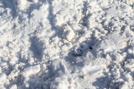 白雪皑皑的冬天背景