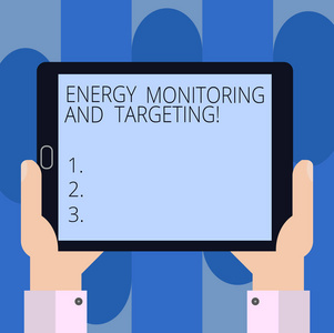 编写手写文本能量监测和定位。概念意义技术显示监控分析分析手持空白屏幕平板智能手机显示单元照片