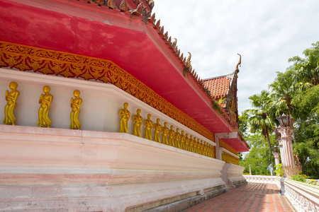 泰国帕伊寺庙日间立面图