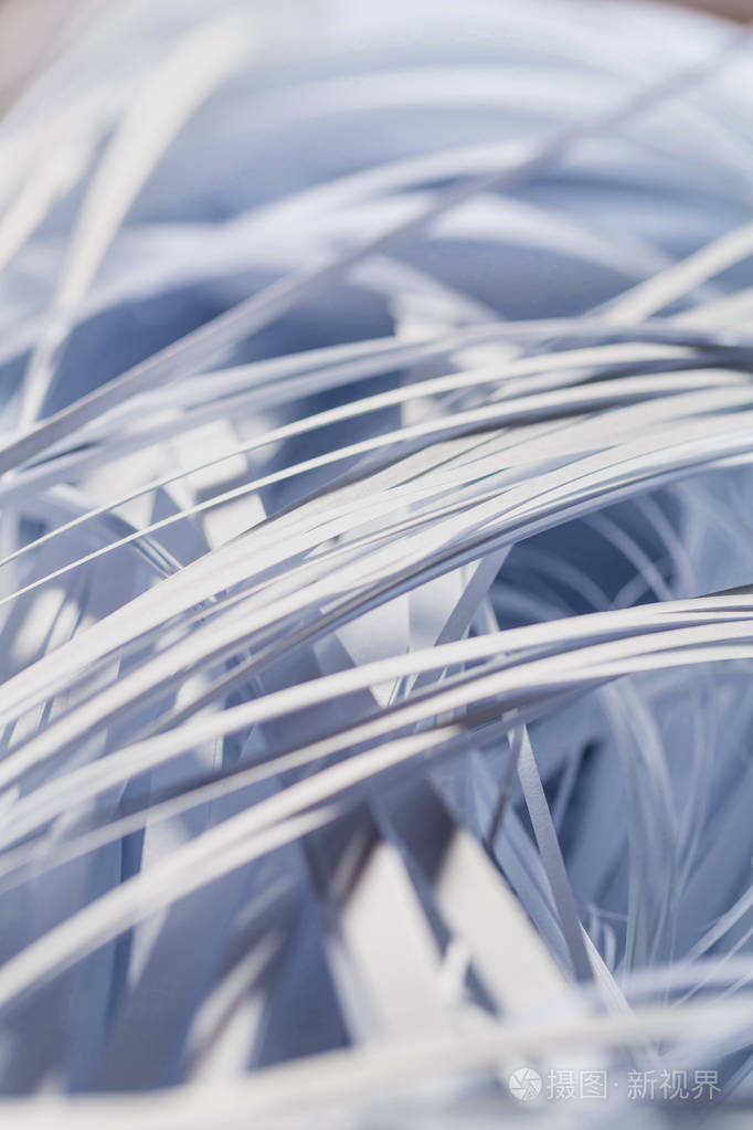 白色碎纸纹理为背景. 快关门.