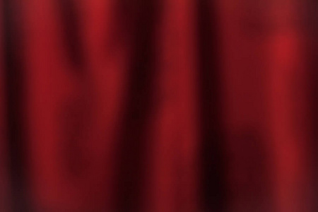 红色帆布窗帘作为背景