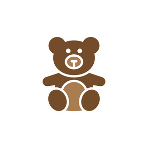 玩具熊图标图片