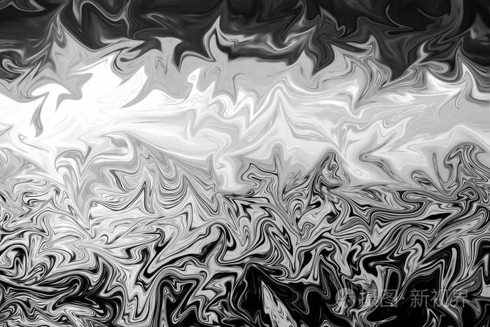 黑白灰色图形色彩艺术形式的抽象图案