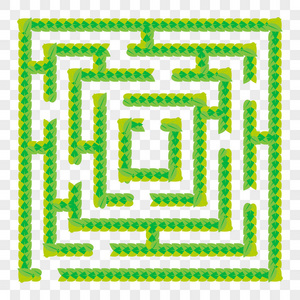 孩子们的游戏. 儿童拼图. 一个入口一个出口. 迷宫难题.