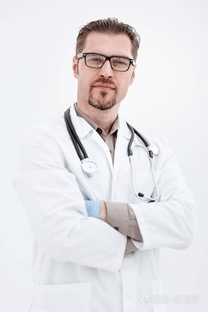 医用听诊器专家肖像