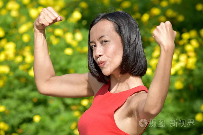 强壮的成年女性