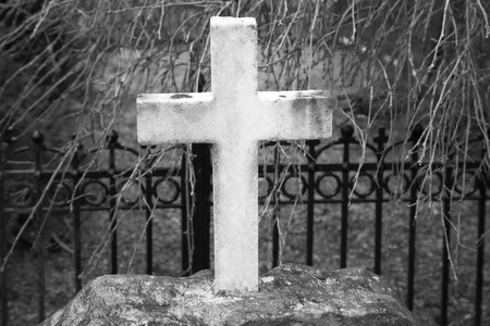 丹麦墓地的坟墓
