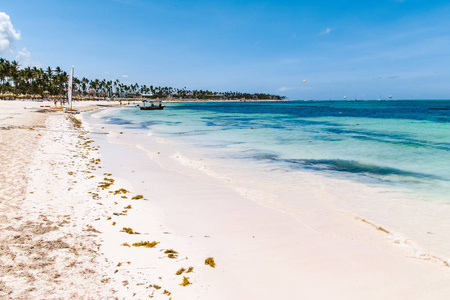 波塔卡纳多米尼加共和国巴瓦罗海滩照片