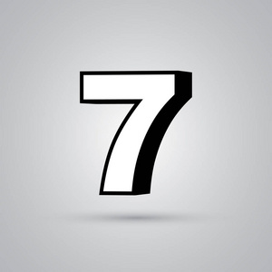 有阴影字体图片