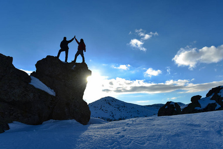 成功的喜悦图片