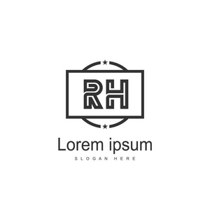 rg 金银耐克标志旋风 logo 黑色背景初始字母gr标志模板矢量设计一套