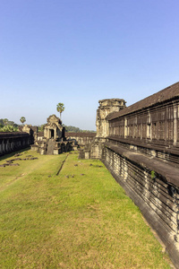 s a famous tourist attraction in Siem Reap, Cambodia.