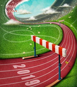 田径运动场图片