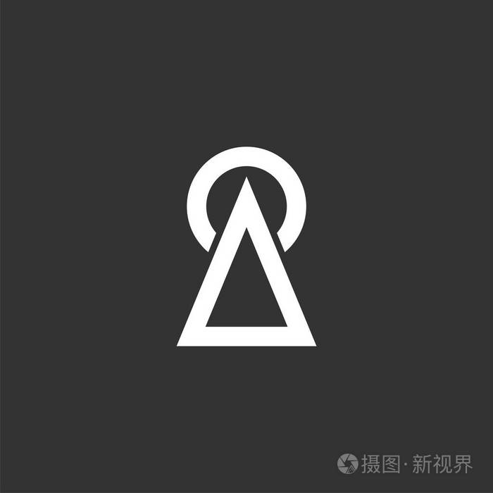 关键孔矢量标志模板