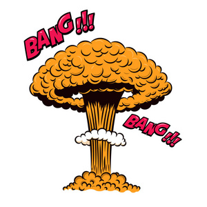 核爆炸图片-核爆炸素材-核爆炸插画-摄图新视界