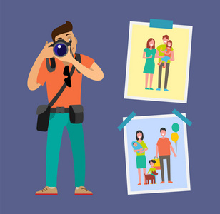 小记者卡通图片