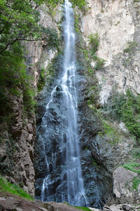 意大利南部的大瀑布山地景观中的意大利南部