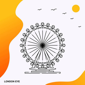 伦敦眼蓝色天空图片-伦敦眼蓝色天空素材-伦敦眼蓝色天空插画-摄图新