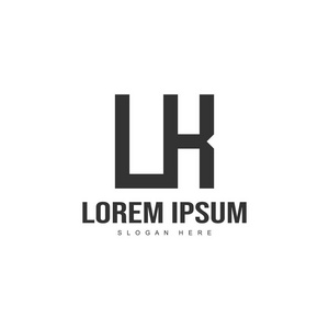 最小字母标志模板设计照片