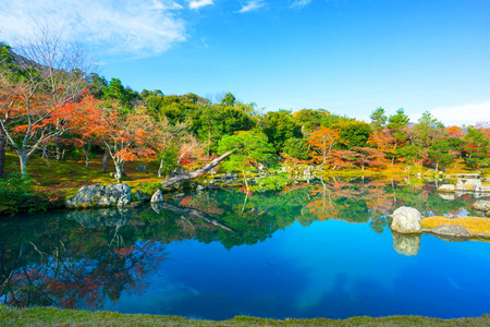 s Arashiyama district.Tenryuji Temple is Zen temple.