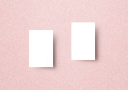 名片模拟模板梯度粘贴粉红色纹理日本纸背景