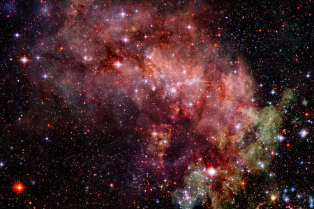 星云。 适用于壁纸的外层空间图像。 这幅图像的元素由美国宇航局提供。