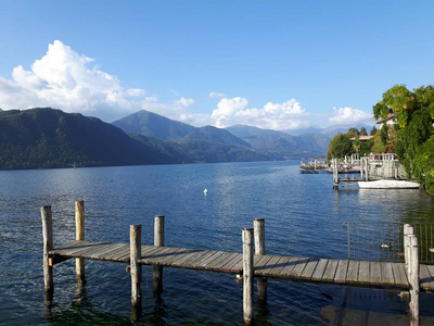 orta in autumn days and a caption of some old part of the countr