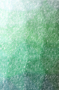 插图绿色抽象彩色铅笔垂直背景数字生成。