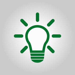 树叶图标新鲜的天然产品有机产品符号平面设计风格